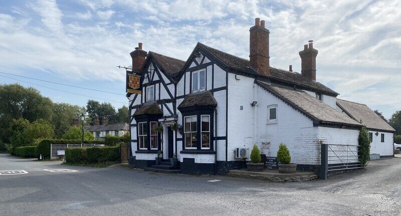 The Galton Arms pub in Himbleton